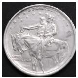 1925 CHOICE BU STONE MTN HALF DOLLAR