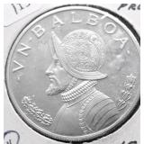 1966 PROOF PANAMA SILVER BALBOA