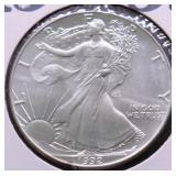 1992 SILVER EAGLE GEM