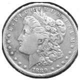 1889 O MORGAN DOLLAR XF