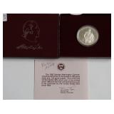 PROOF WASHINGTON HALF DOLLAR W BOX PAPERS