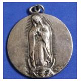 STERLING SILVER VIRGIN MARY PENDANT