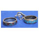 3 STERLING SILVER RINGS