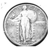 1927 STANDING QUARTER VF