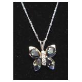 STERLING SILVER MYSTIC QUARTS PENDANT