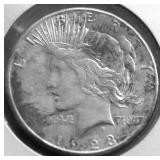 1923 S PEACE DOLLAR XF