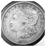 1921 MORGAN DOLLAR XF