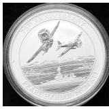 PEARL HARBOR 1 OZ .9999 SILVER ROUND