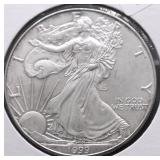 1999 SILVER EAGLE GEM