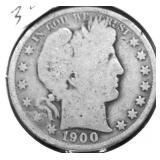 1900 BARBER HALF DOLLAR G