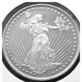 1 OZ.999 SILVER ROUND