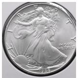 1986 SILVER EAGLE GEM