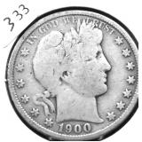 1900 BARBER HALF DOLLAR G