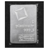1 GRAM .999 PLATINUM BAR
