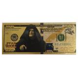.99999 GOLF FOIL 100 STAR WARS NOTE