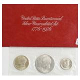 SILVER BICENTENNIAL MINT SET