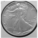 1991 SILVER EAGLE GEM