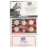 2008 SILVER PROOF QUARTER SET
