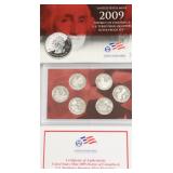 2009 SILVER PROOF QUARTER SET