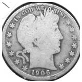 1906 D BARBER HALF DOLLAR G