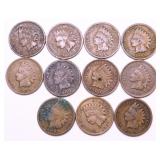 10 INDIAN HEAD CENTS