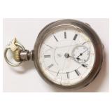 DUEBER WATCH CO., S/N:720236, 18S, IIJ, NOT RUN