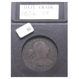 1806 DRAPED BUST LARGE CENT VF NICE PLANCHET