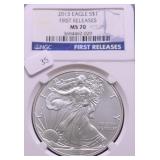 2013 NGC MS70 SILVER EAGLE