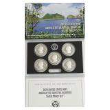 2020 SILVER PROOF QUARTER SET