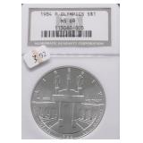 1984 P NGC MS69 OLYMPIC SILVER DOLLAR