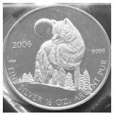 1/2 OZ .999 SILVER ROUND