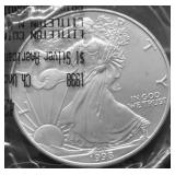 1998 SILVER EAGLE GEM
