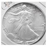 1986 GEM BU SILVER EAGLE
