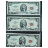 GEM BU CONSECUTIVE SERIAL NUMBER 2 $ US LEGAL TEND