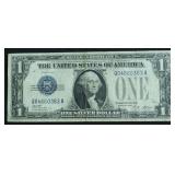 FUNNY BACK SILVER CERTIFICATE VF