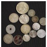 BAG OF SILVER COINS