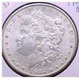 1902 O CHOICE BU MORGAN DOLLAR
