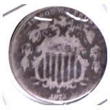 1973 SHIELD NICKEL G
