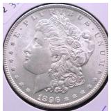 1896 GEM BU MORGAN DOLLAR