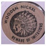 WOODEN NICKEL