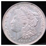 1921 MORGAN DOLLAR VF