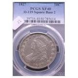 1827 PCGS XF 40 BUST HALF DOLLAR