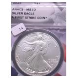 2023 ANACS MS70 SILVER EAGLE