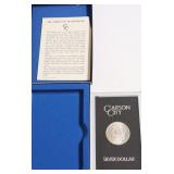 1883 CC CHOICE BU GSA MORGAN DOLLAR W BOX PAPERS
