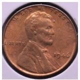 1946 CHOICE BU RB LINCOLN CENT