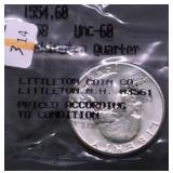 1958 GEM BU WASHINGTON QUARTER