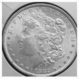 1882 CHOICE BU MORGAN DOLLAR
