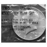 1965 GEM BU KENNEDY HALF DOLLAR