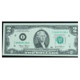 GEM BU TWO DOLLAR FEDERAL RESERVE NOTE