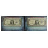 TWO SILVER CERTIFICATES